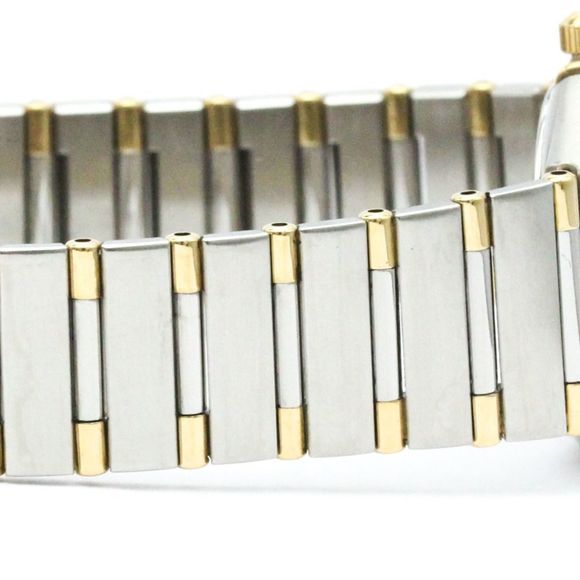 Polished OMEGA Constellation 18K Gold Steel Ladies Watch 1372.30 BF578003 - Picture 7 of 8